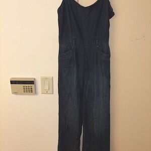 Paige Denim Sleeveless Jumpsuit Size XS/Small Cotton